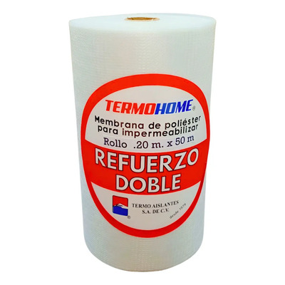 Malla Reforzada Doble Para Impermeabilizar Rollo .20m X 50 M | Meses sin interés