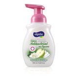 Jabón Líquido Antibacterial Espumoso Manzana 250ml Algabo