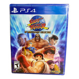 Street Fighter 30th Anniversary Collection Ps4 Físico Nuevo