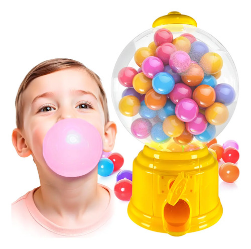 Mini Chiclera Balón Fut Maquina Dispensadora Caramelos Niños