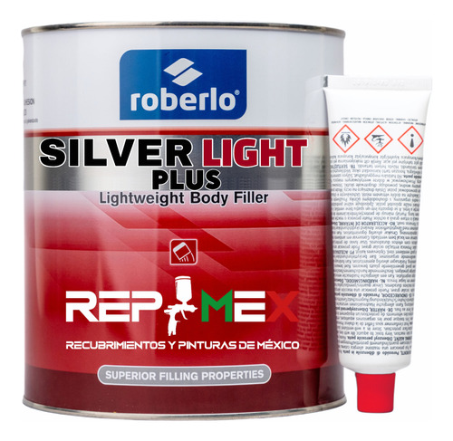  Roberlo Silver Light Plus 3 L Pasta Automotriz