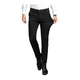 Pantalones De Vestir Hombre Formal Slim Color Solido