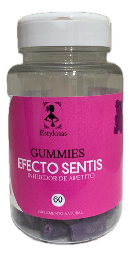 Inhibidor De Apetito Efecto Sentis Natural Capsulas Gummies