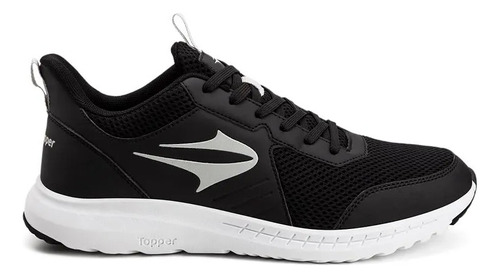 Zapatilla Wind V Negro Topper Hombre Deportivas Running Gym