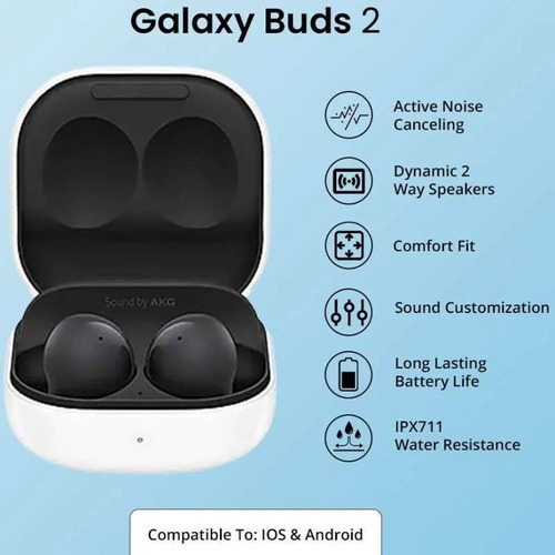 Auriculares In-ear Inalámbricos Samsung Galaxy Buds 2 Negro