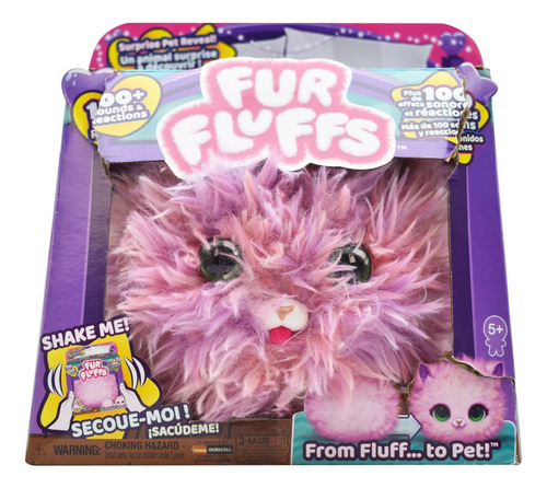 Fur Fluffs Purrn Fluff Rosa Mascota Spin Master Cd