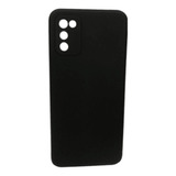 Carcasa Para Samsung A02s Silicon Con Protector Cámara