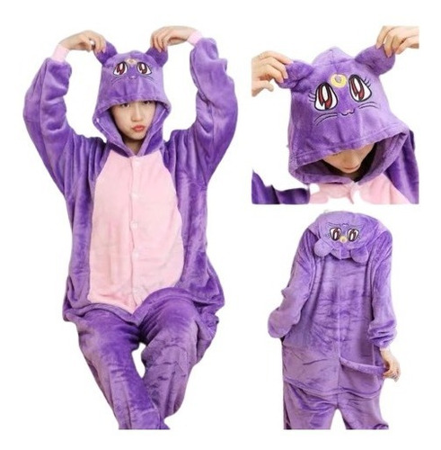 Pijama Enterito Adulto/niños Disfraz Kigurumi Enterizo Anima