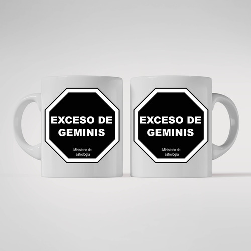 Taza De Etiqueta Con Signo Zodiacal, En Cerámica