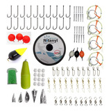 Kit Completo +90 Articulos Pesca Pejerrey Anzuelos Lineas