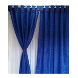 Juego De Cortinas Finas Jacquard Con Botones / Sin Velo !!!