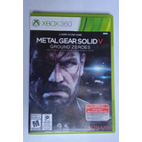 Metal Gear Solid V Ground Zeroes Xbox 360 Seminuevo : Bsg