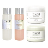 Kit Cosmetología Facial Exel Basico Cremas Loción Combo Piel