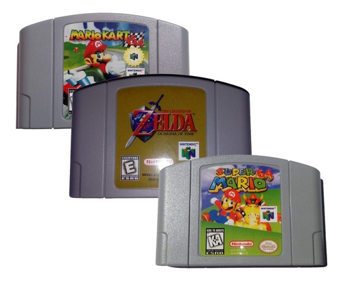 Super Mario 64 + Zelda Ocarina Of Time + Mario Kart 64 R-pr0