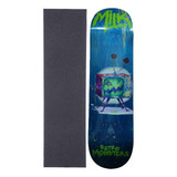 Shape Milk Skateboards Em Maple Com Lixa - 8.25
