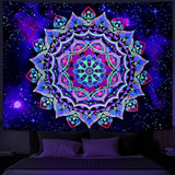 Tapestry Galoker Blacklight Compatible Con Paredes Y Techos.