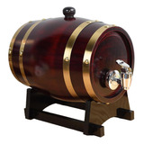 Dispensador De Madera Del Barril De Vino Del 1.5l Retro