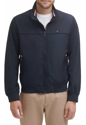 Chamarra Tommy Hilfiger Hombre Impermeable Water Resistant 