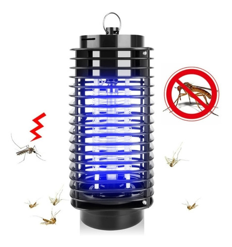 Lámpara Mata Zancudos Atrapa Moscas Insectos Sin Veneno
