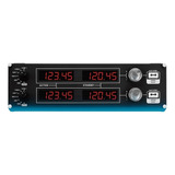 Controlador De Radionavegación Profesional Negro Logitech G Flight Radio Panel