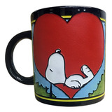 Taza De Cerámica Snnopy Corazón