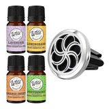 Kit Difusor De Aceites Esenciales Para Auto Con Aromas De La