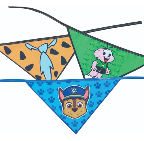 Bandana Pet Shop Personalizado  -  Macho - 20 Unidades 