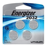 Energizer - Pilas Electrónicas Para Reloj (3 V, 2032, 4 Bate