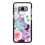 Funda Cel Protector Para Samsung Galaxy Flores Colores Moda