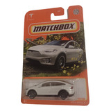 Matchbox Tesla Model X Blanco #59/100 De 2022