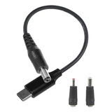 Cable De Alimentación Tipo C A Cc, Enchufe Usb-c De 12 V A C