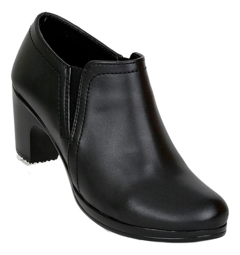 Botin Vitalia Mujer Negro Tipo Napa 2142