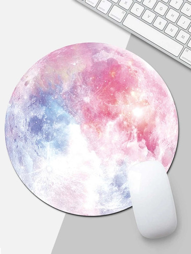 Mouse Pad Con Diseño Luna Rosa -astrologia-