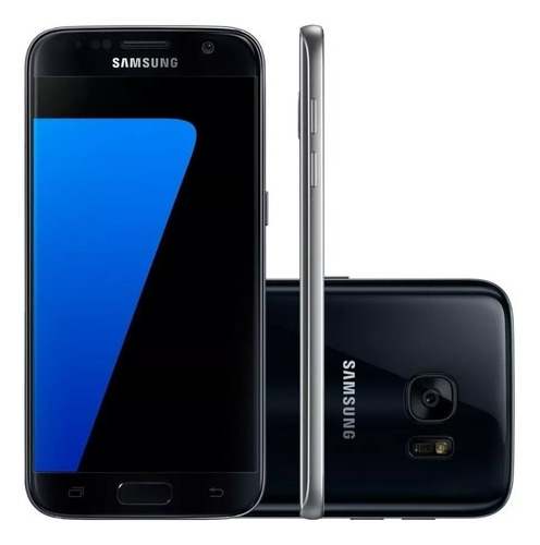 Usado-samsung Galaxy S7 32 Gb Preto 4 Gb Ram Excelente