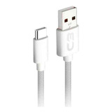 Cabo Usb-c Para Usb - 2 Metros - Branco - C3tech Cb-c21wh