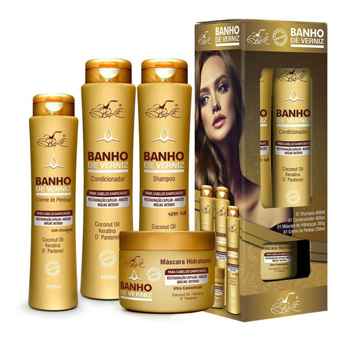 Kit Banho De Verniz 4pçs - Belkit