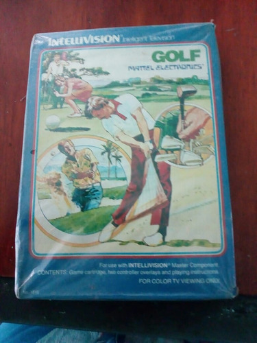 Oferta De Coleccion!!! Golf Para Intellivision Nuevo Sellado
