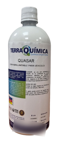 Cera Carnauba Vehículos Concentrada Quasar Wax Detailing 1 L