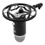 Shock Mount P/microfone Condensador Blue Yeti, Metal, Preto