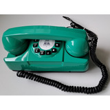 Telefone Antigo Gte Azul Turquesa / Digital E Analógico (6)