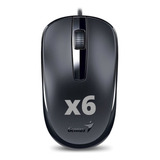 Pack X6 Mouse Con Cable Genius Dx 110 Usb Pc O Notebook