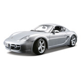 Maisto Porsche Cayman S 1/18 Plata Metal Diecast