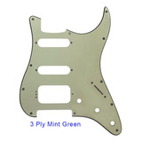 Pickguard Estilo Ssh Com Captadores Wvs Single Coil Alnico 5