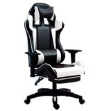  Genérica Silla Gamer Ergonómica  Negra Y Blanca