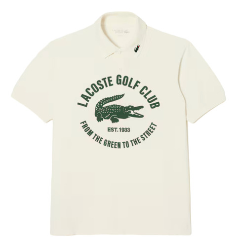 Playera Lacoste Polo De Golf De Algodón Classic Fit Dh1093