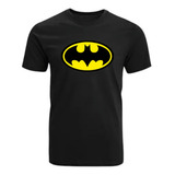 Polera Estampada Batman, Logo, Dc, Romanosmodas