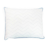 Almohada Spring Air Zigzag Firmeza 4 Blanco Estándar