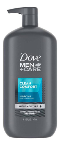 Jabón Líquido Corporal Dove Men +care Clean Comfort 887 Ml