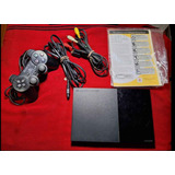 Playstation 2, En Caja Con Manual, Chip Y Joystick Original!