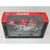 Moto Deportiva Mv Agusta F4 New Ray Escala 1:12 Rojo